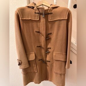 Burberry London wool trench coat.